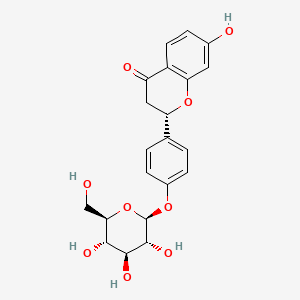 Chemical structure of Liquiritin