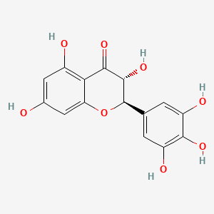 Chemical structure of Dihydromyricetin