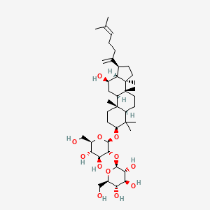 Chemical structure of Ginsenoside Rk1