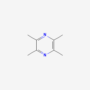 Chemical structure of Tetramethylpyrazine