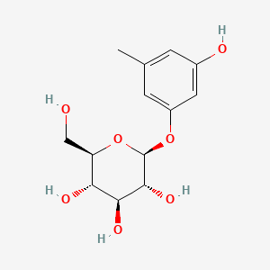 Chemical structure of Orcinol glucoside