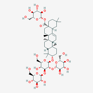 Chemical structure of Araloside V