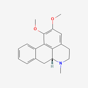 Chemical structure of Nuciferine