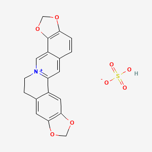 Chemical structure of Coptisine Sulfate