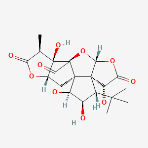 Chemical structure of Ginkgolide J