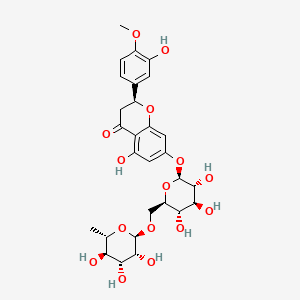 Chemical structure of Hesperidin
