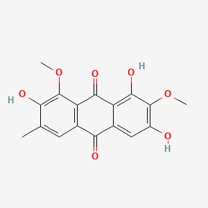Chemical structure of Aurantioobtusin