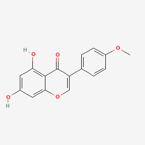 Chemical structure of Biochanin A