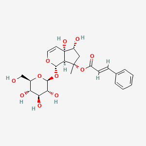 Chemical structure of Harpagoside
