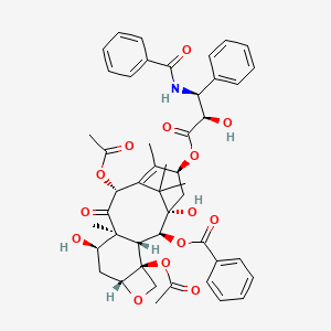 Chemical structure of 7-Epitaxol