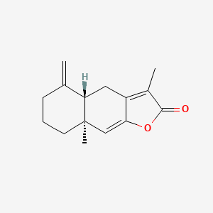 Chemical structure of Atractylenolide I