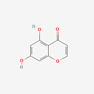 Chemical structure of 5,7-dihydroxychromone