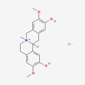 Chemical structure of Phellodendrine chloride