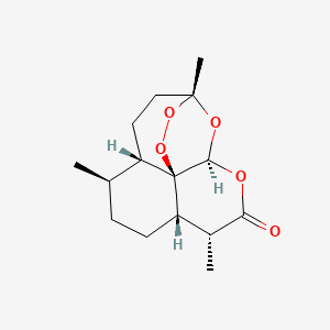 Chemical structure of Artemisinine