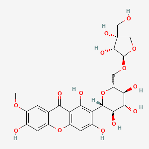 Chemical structure of Polygalaxanthone III