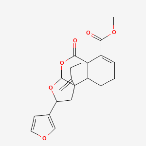 Chemical structure of Croverin