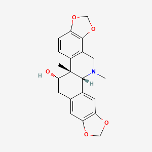 Chemical structure of Corynoline