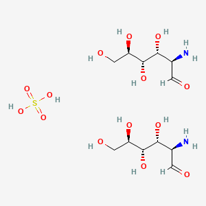Chemical structure of Glucosamine sulfate