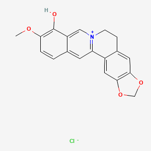 Chemical structure of Berberrubine
