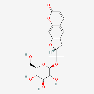 Chemical structure of Nodakenin