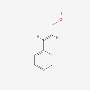 Chemical structure of Cinnamyl alcohol