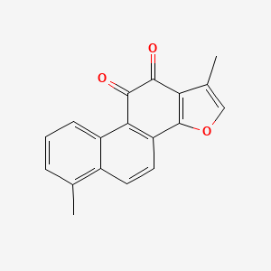 Chemical structure of Tanshinone I