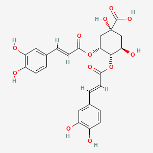 Chemical structure of Isochlorogenic acid C