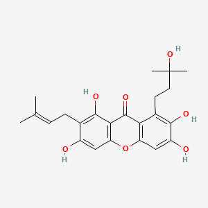 Chemical structure of Garcinone C