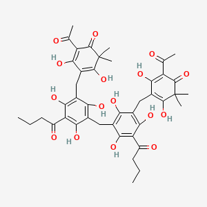 Chemical structure of Dryocrassin ABBA