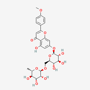 Chemical structure of Linarin