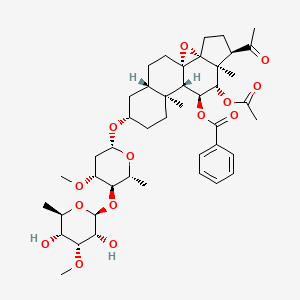 Chemical structure of Tenacissoside I