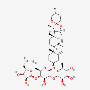 Chemical structure of Polyphyllin A