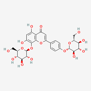 Chemical structure of Glucosyl-vitexin