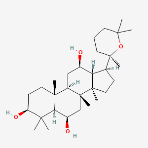 Chemical structure of Panaxtriol