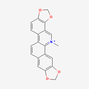 Chemical structure of Sanguinarine