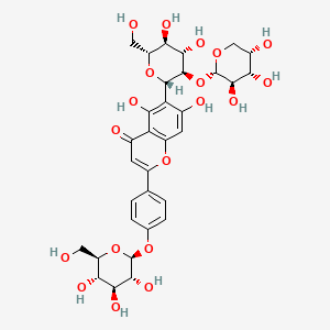 Chemical structure of Vaccarin