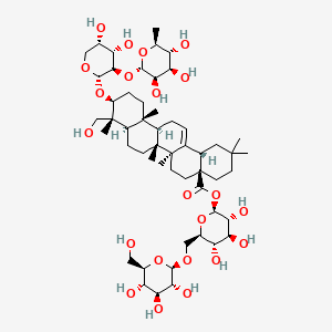 Chemical structure of Dipsacoside B