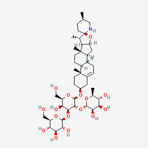 Chemical structure of Solasonine