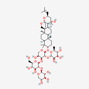 Chemical structure of Jujuboside B