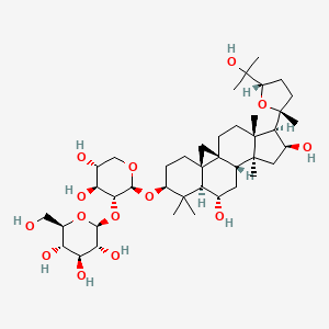 Chemical structure of Astragaloside III