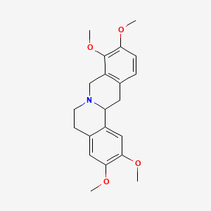 Chemical structure of Tetrahydropalmatine