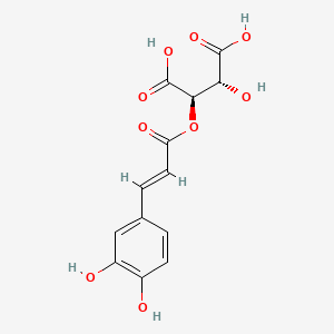 Chemical structure of Caftaric Acid
