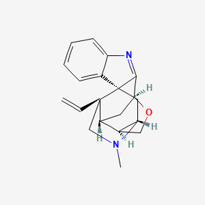 Chemical structure of Koumine