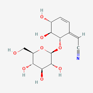 Chemical structure of Lithospermoside