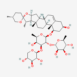 Chemical structure of Ophiopogonin D