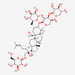 Chemical structure of Gypenoside XLIX