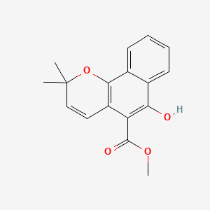 Chemical structure of Mollugin