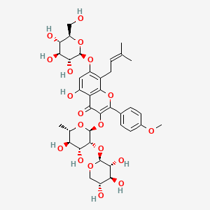 Chemical structure of Epimedin B