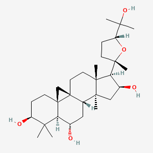 Chemical structure of Cycloastragenol