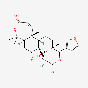 Chemical structure of Obacunone